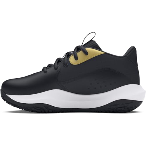 Under Armour Unisex Pre School Lockdown 7, (001) Black/Black/Metallic Gold, 12K, US