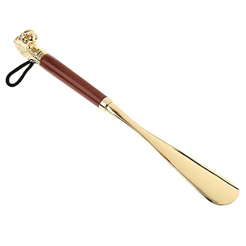 gazechimp Chifre De Sapato Longo Lidar Com Calçadeira De Metal Durável E Leve Sapatos Chifre 32 Cm