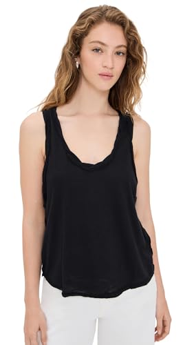 Free People Women's Easy Tank, Black