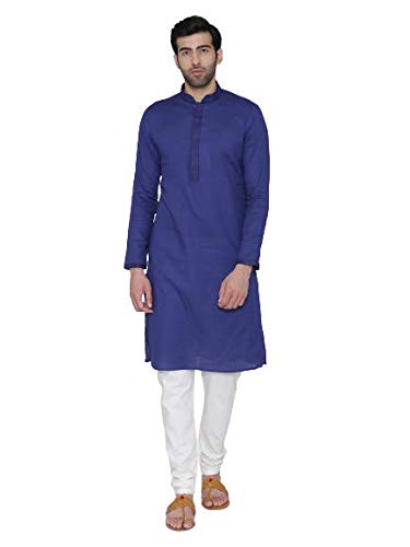 Image of Manthan Art Silk Kurta for Men