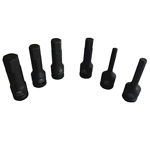 1 pezzo 1/2 esagonale Impact Socket, H22 Square