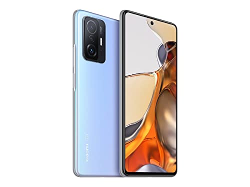 Xiaomi 11T Pro 5G Smartphone (8 + 128GB, 6,67" 120Hz AMOLED Display und Dolby Vision, 108MP in Profiqualität, Qualcomm Snapdragon 888, 120W Hyper Charge) Blau