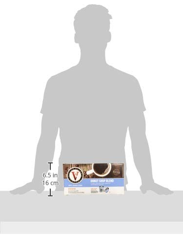 Victor Allen's Coffee Donut Shop, Medium Roast, 80 Count Single Serve Coffee Pods for Keurig K-Cup Brewers