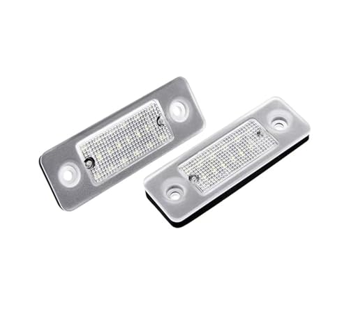 Luz matrícula LED para coche Volvo C30 12V lámpara blanca placa