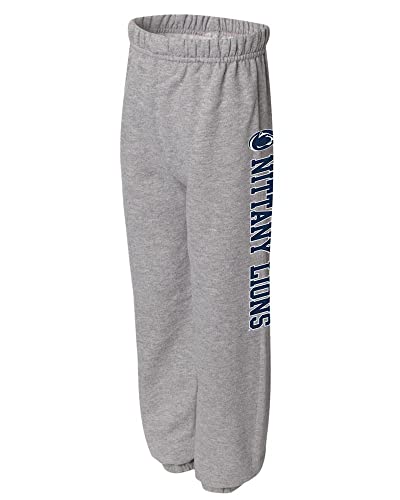 Penn State Officially Licensed Youth Nittany Lion Sweatpants Youth Medium Oxford Grey2