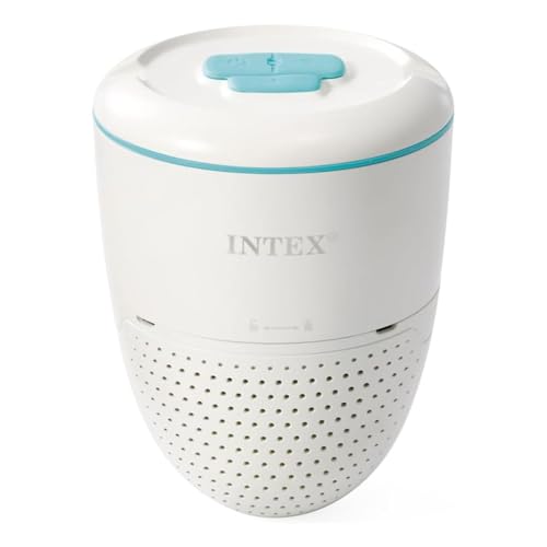 INTEX Smart Pool Water Analyzer with App Monitoring – Automated pH & Chlorine Tracking, Real-Time...