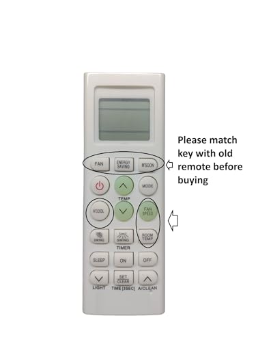 Image of AMAZORCompatible with LG AC Remote Original AKB73975614 Model 36I Suitable for 1|1.5 |2|Ton Split and Window Air Conditioner - Match Exactly with Old Model AC 36I Remote Controller