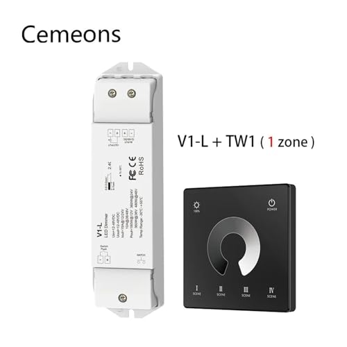 LED Controller 12-48V V1-L variateur monochrome touch dimmer switch TW1