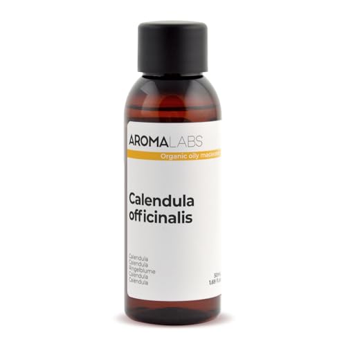 Calendula BIO (Calendula officinalis) - 50 mL - Macérat Huileux Certifié Cosmos - Aroma Labs - Made in France