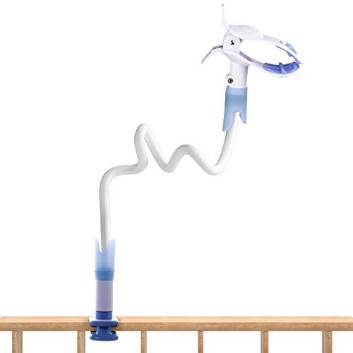 Boifun Baby Monitor Holder, Universal Baby Camera Stand, Secure with Straps & Clamp to Furniture, No Drilling Required