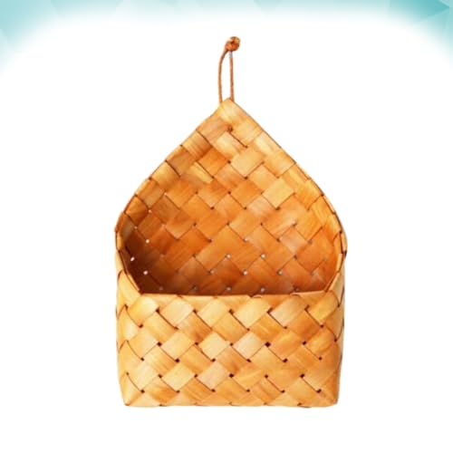 Cesta de almacenamiento de madera Outanaya multiusos para colgar 5