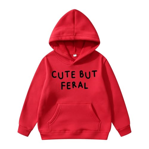 Generisch Kindermode Kapuzenpullover Lässiger Winterbuchstaben...