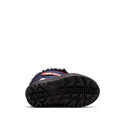 Sorel Snow Commander Boot, Stivali Invernali, Unisex - Bambini E Ragazzi, Nocturnal/Sail Red 2024, 28 Eu - 3