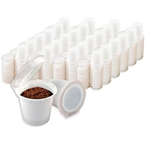 iFillCup Pods-288 White fillable single-serve coffee pods for use in Keurig brewers. Fill your own fresh coffee in these airtight pods for a great tasting brew. Cover