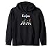 The Cryptids Bigfoot Mothman Wendigo Chupacabra Creatures Zip Hoodie