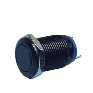 BADIKA 1244 Czarny Przycisk Przełącznik 20 szt.