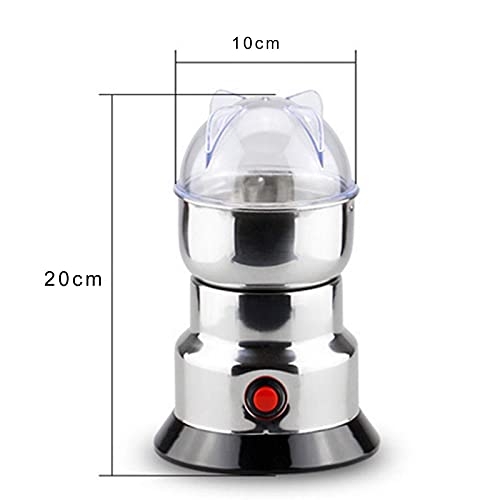 SXLCKJ Getreidemühle Elektrische Gewürzmühle 100 W – Edelstahlklingen & Überhitzungsschutz Kaffeemühle (Zerkleinerer… – Bild 3