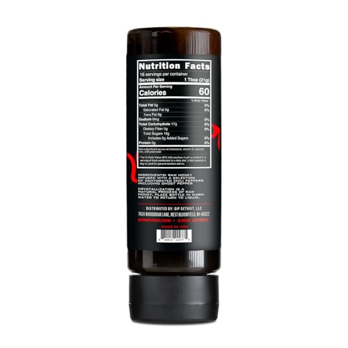 Dip Spicy Honey 12 oz frasco único miniatura 2