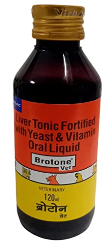 Image of Brotone Liver Tonic with Yeast and Vitamin for Pets & Large Animals (120 ML)