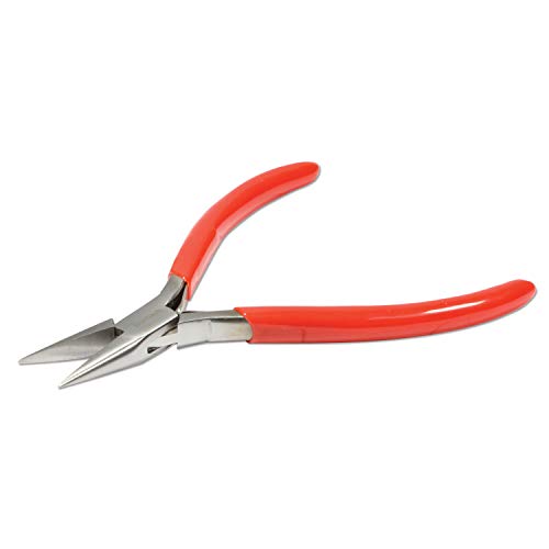 The Beadsmith Slim Line Chain Nose Pliers, 4.75 inches (120mm) with Polished Steel Head - Image 2