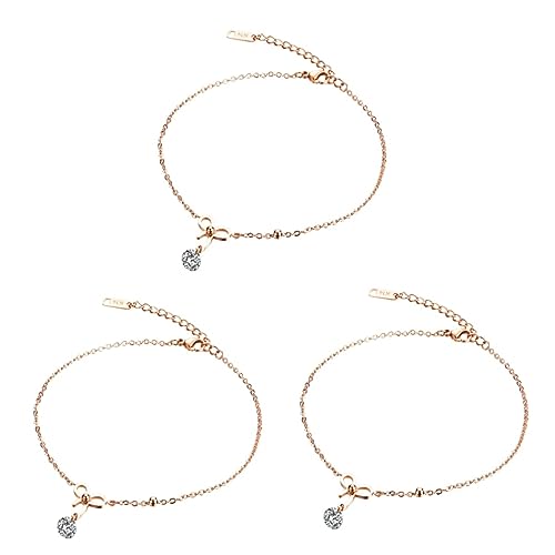 Tobillera de moda para mujer ajustable para evitar rozaduras