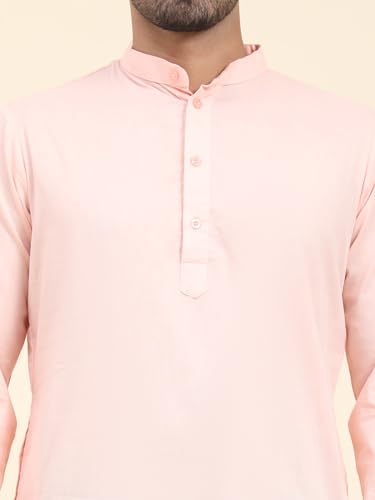Image of SKAVIJ Mens Cotton Casual Wear Everyday Use Modern Kurta