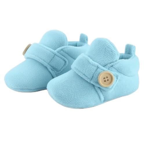 Image of Newborn Baby Booties | Soft & Breathable Cotton Footwear for Baby Boys & Girls | Skin-Friendly, Comfortable Booties for 3-12 Months