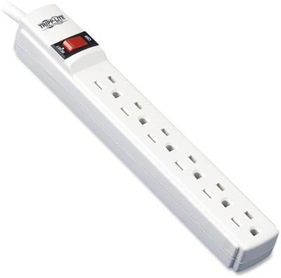 (3 Pack Value Bundle) TRPTLP606 TLP606 Surge Suppressor, 6 Outlet, 6ft Cord, 720 Joules