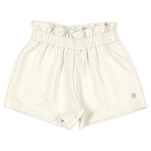 Shorts em malha sarjada, Marisol, Meninas, Bege Pérola, 8
