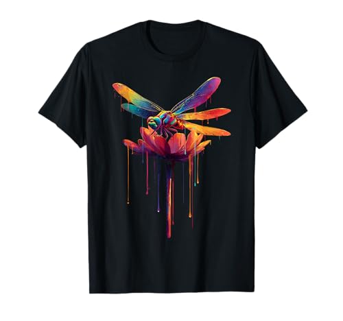 ���̃g���{�����g���{�����w�A�[�g Rainbow Dragonflies art artwork T�V���c
