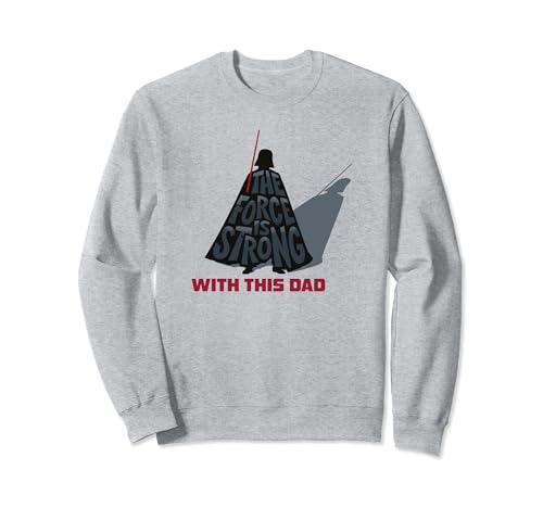 Sweatshirt Star Wars Darth Vader imprimé col rond pour homme