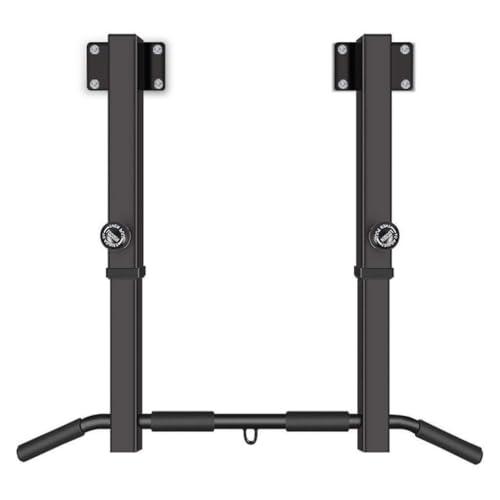 Heavy Duty Fitness Pull-Up Bar - Multifunctional Horizontal Bar for Home Gym, Sandbag Shelf, 300kg Load Capacity, Black (99x96x6cm)