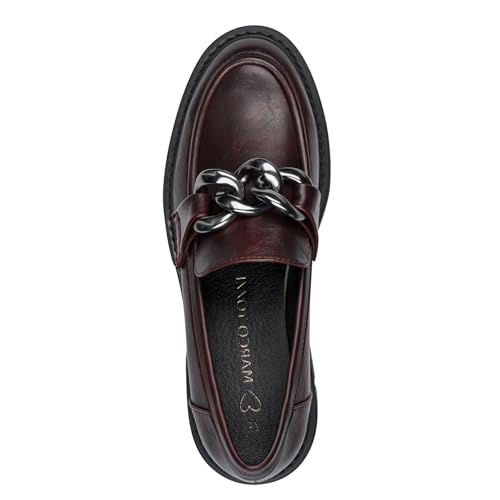 Image of MARCO TOZZI Women's Elegant Vegan Loafer with Heel