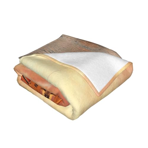 Couverture en micro-polaire lit et canapé plaid flanelle pliable - 4
