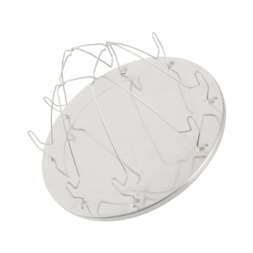 KICHOUSE 1 Pieza Rejilla para Tostadas de Acero Inoxidable tostadora Bandeja Rejilla para tostar Gadgets de Campamento Utensilios de Cocina para Acampar Estante para Tostadas de Plata