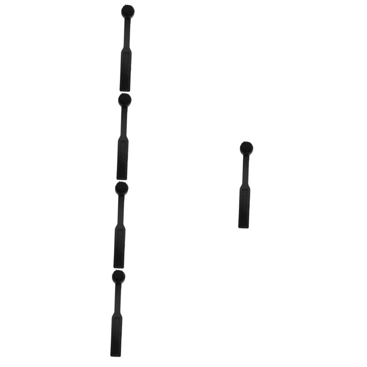 VICASKY 5piezas Cepillo Limpiador para Agujas De Discos De Vinilo Cepillo Antiestático para Limpieza Rápida y Eficaz Mejora La Calidad De Sonido Diseño Ergonómico y Cómodo De Usar