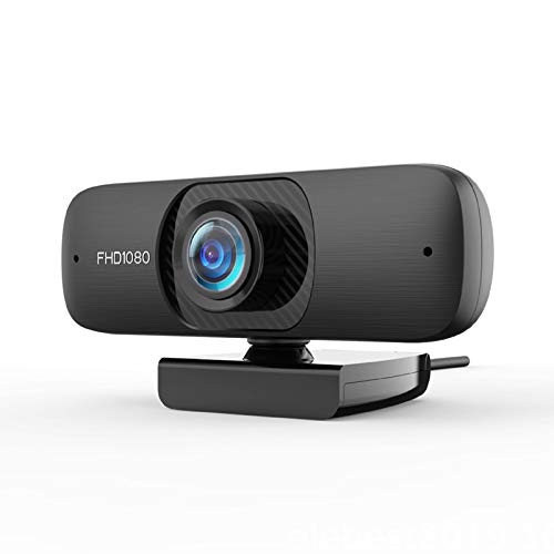 1080p Webcam mit Mikrofon Webcam Privacy Cover Plug & Play USB-Kamera für den PC für Desktop-Laptop, Videoanrufe, Studie, Konferenz, Aufnahme, Spiele