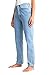 Produktbild NA-KD Damen Straight High Waist Jeans, Hellblau, 40