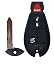 New 4 Button Replacement For 2008-2013 Jeep Grand Cherokee Fobik Keyless Remote W/Duracell Battery Inside Iyz-C01c