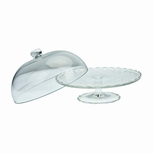 Aubry Gaspard Plateau Service Aperitif En Verre Rond Plateau En Verre Plateau A Gateau Rond En Verre Presentoir A Gateau En Verre Cuisine Maison Assiettes Et Plats De Service Centroarco Com