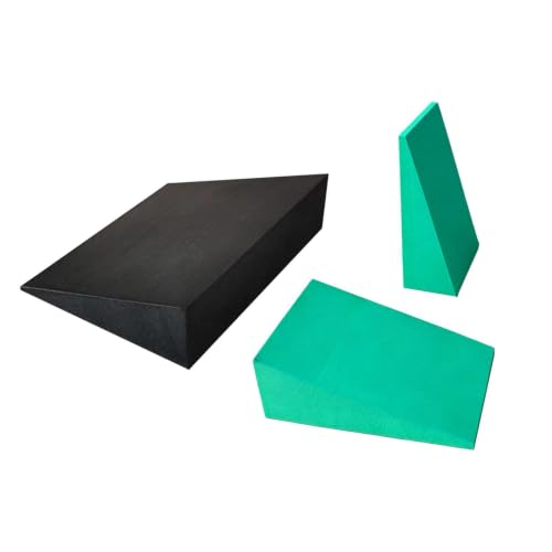 3 Pcs Yoga Wedge, EVA Lightweight Calf Stretching Support Board