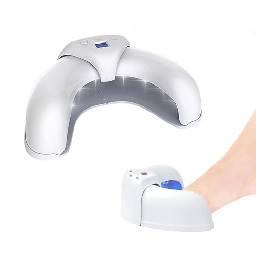 BFXMV Dispositivo de Terapia de Luz para Hongos en las Uñas, Tratamiento Hongos Uñas Pies, alta Eficiencia, Terapia con Láser Frío, Hongos de Uñas de los Pies Limpieza y Reparación de Uñas