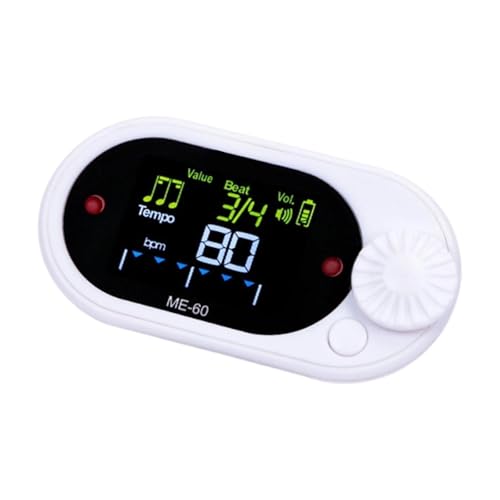 Métronome digital de poche petit format pour ukulélé acoustique et guitare