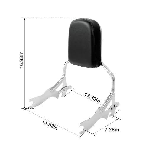 Dossier de dossier copilote Softail FXFBS en acier renforcé et finition premium - 3