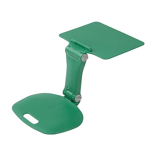 Image of ECR4Kids The Surf Folding Portable Activity Lap Desk, Adjustable, Flexible Seating, Green