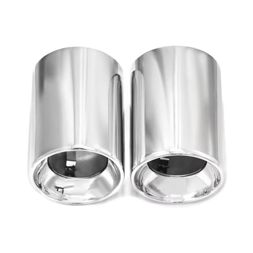 Tubo de escape de acero inoxidable 304 anticorrosión para la salida del X1 F48 plata
