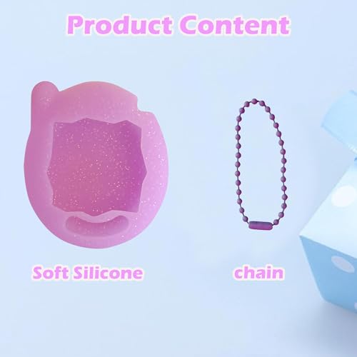 Coque silicone Tamagotchi Connection violet étui protection console