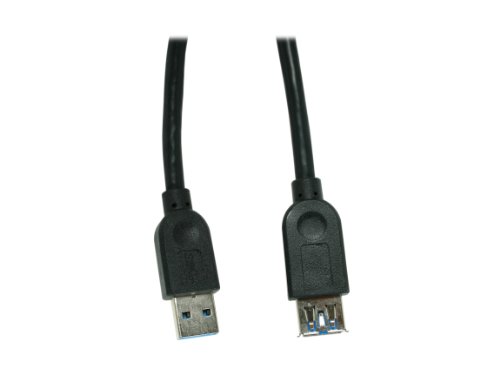 Rosewill 6.56-Feet USB 3.0 A Male to A Female Extension Cable (RC-6-USB3-AM-AF-BK)