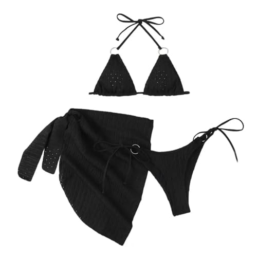 Bikini femmes élégantes avec jupe mesh amovible pour vos journées farniente au spa