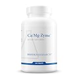 Biotics Research Ca-Mg-Zyme Calcium Magnesium Formula, Highly Absorbable, Bone Support, Muscle Function, Nervous System Health 240T